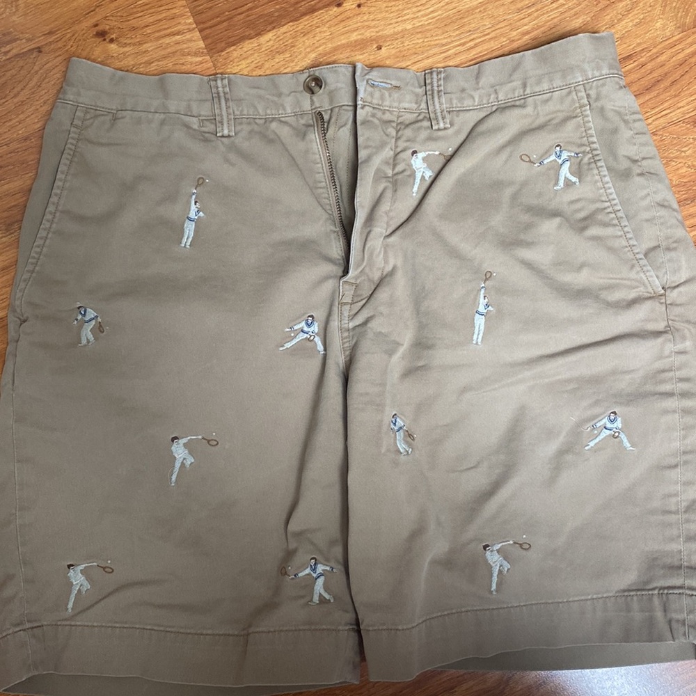 Tennis inspired Polo Shorts